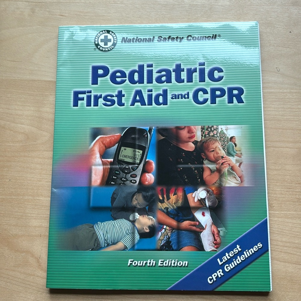Pediatric First Aid & CPR|National Safety Council, 4th edition, Softcover, 2001